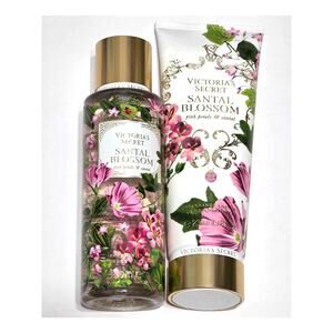VS Victoria's Secret Santal Blossom Fragrance Lotion and Mist Set NEW